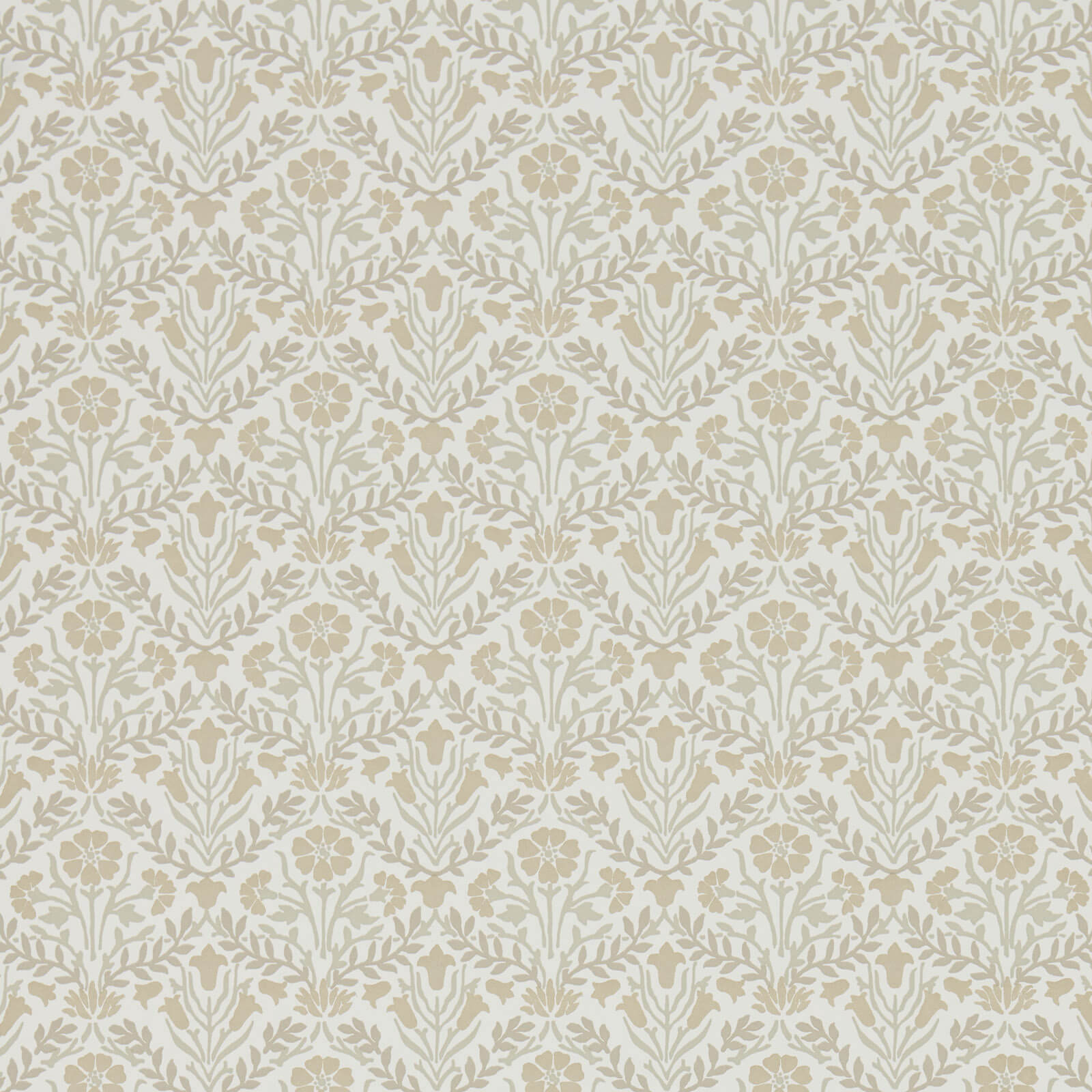 Bellflowers Linen/Cream